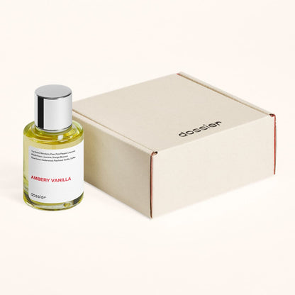 Dossier - Ambery Vanilla - Inspired by Black Opium - Women EDP | 1.7 fl oz (50ml) - Vanilla Perfume - Ambery Vanilla Eau de Parfum for Women - Vanilla Body Spray, Long-Lasting, Vegan
